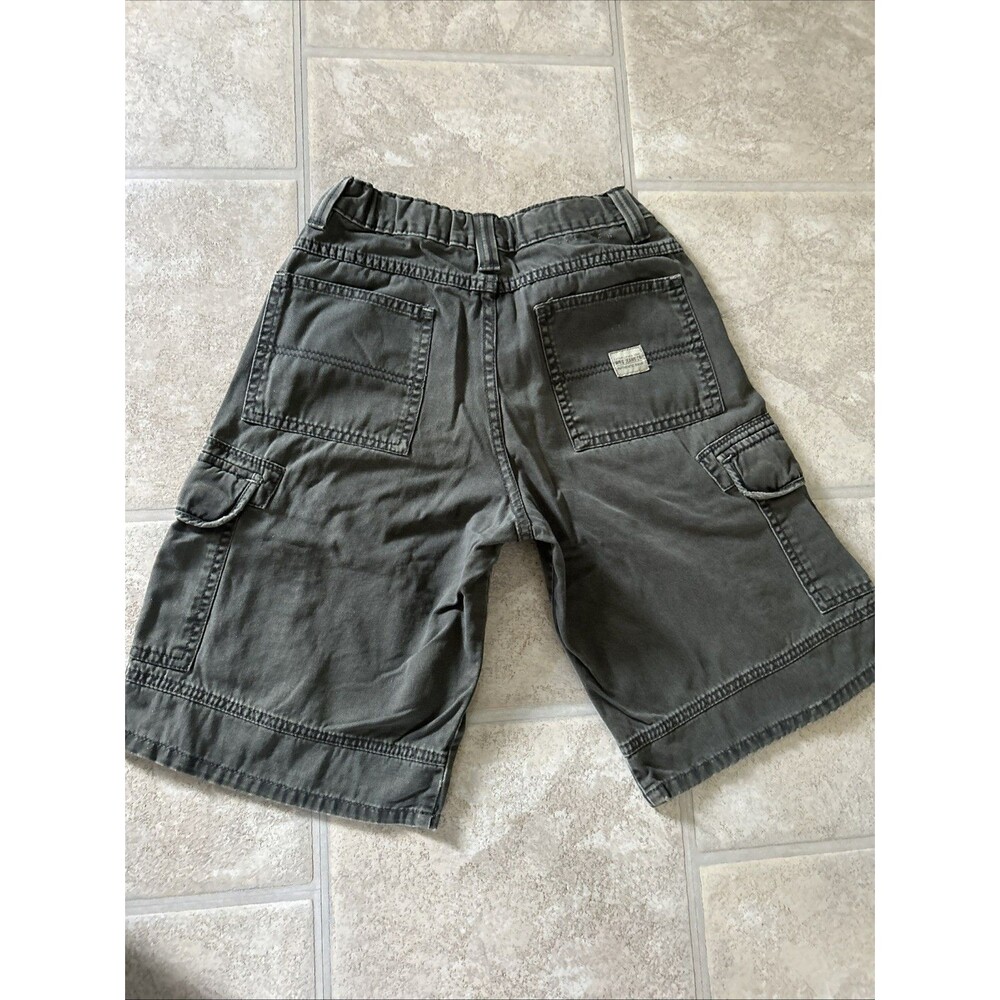 Wrangler Cargo Shorts Boys Size 12 Green adjustable waist - Picture 4 of 8